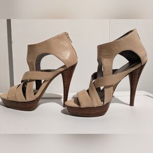 Sexy platform Strappy  sandal, Worn Once